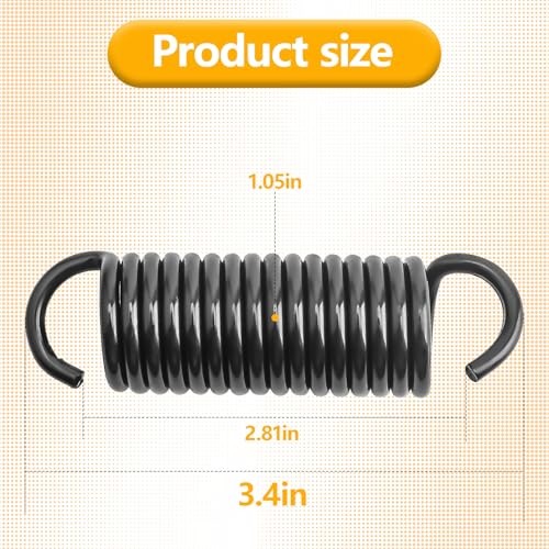 50057-02 Kickstand Spring, 3.4” Jiffy Kickstand Spring Harley Compatible with