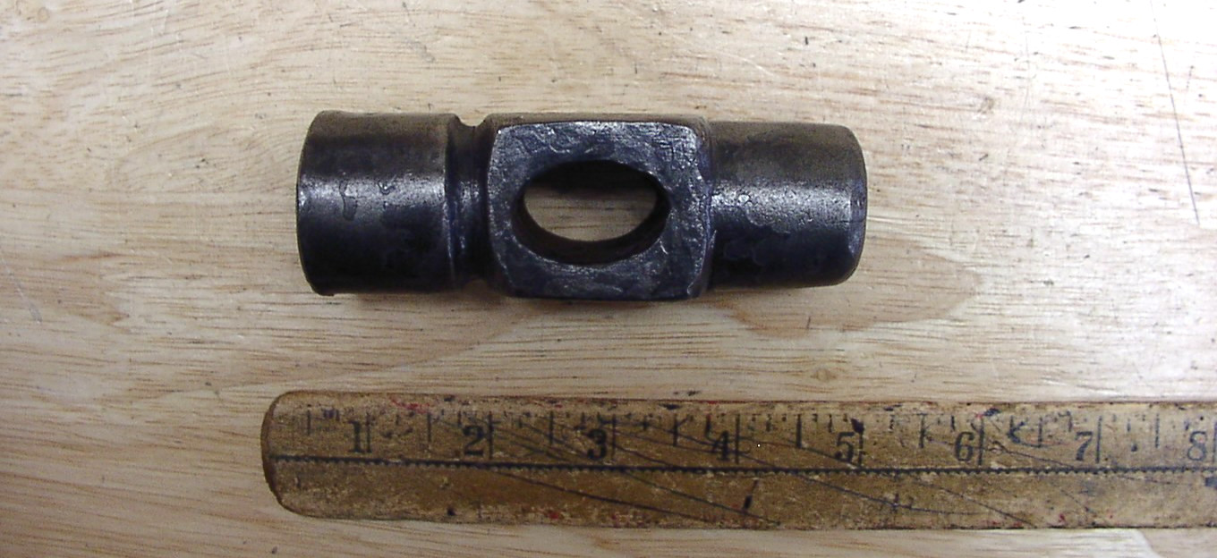 Unbranded  1lb.8.9oz Double Faced  Hammer Head,4-1/8" W/1-7/16" & 1-3/16" Faces