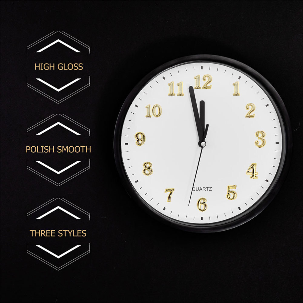 Arabic Numerals Clock Numbers Self Adhesive Clock 3 Sets Stickers