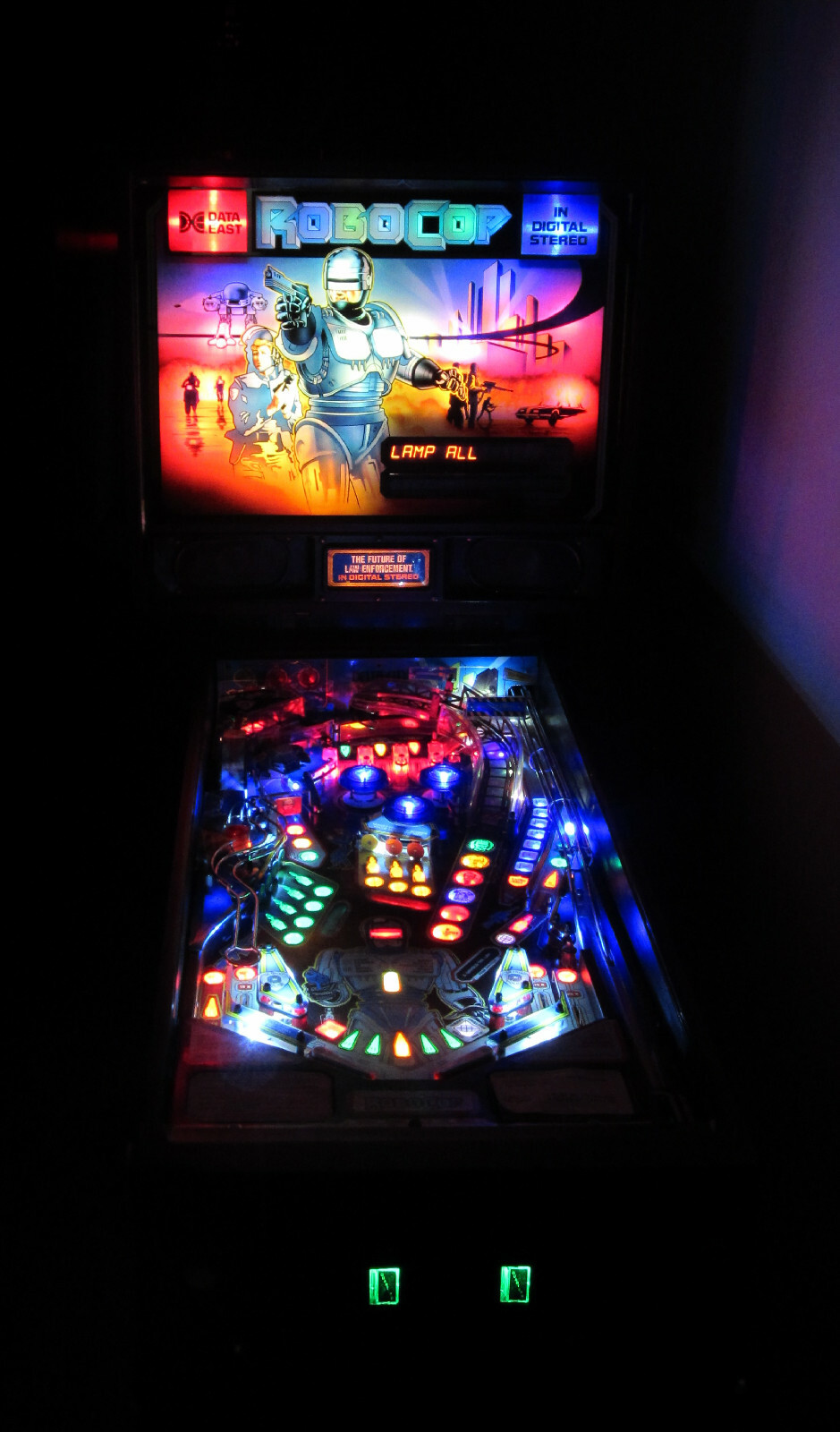 ROBOCOP - NON GHOSTING Lighting Kit custom SUPER BRIGHT PINBALL LED KIT