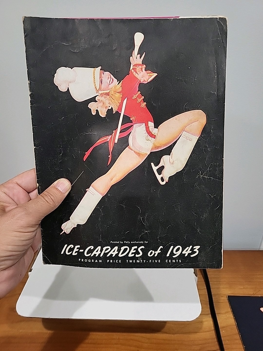 1943 Ice Capades at Boston Garden Official Program Figure Skating WW2