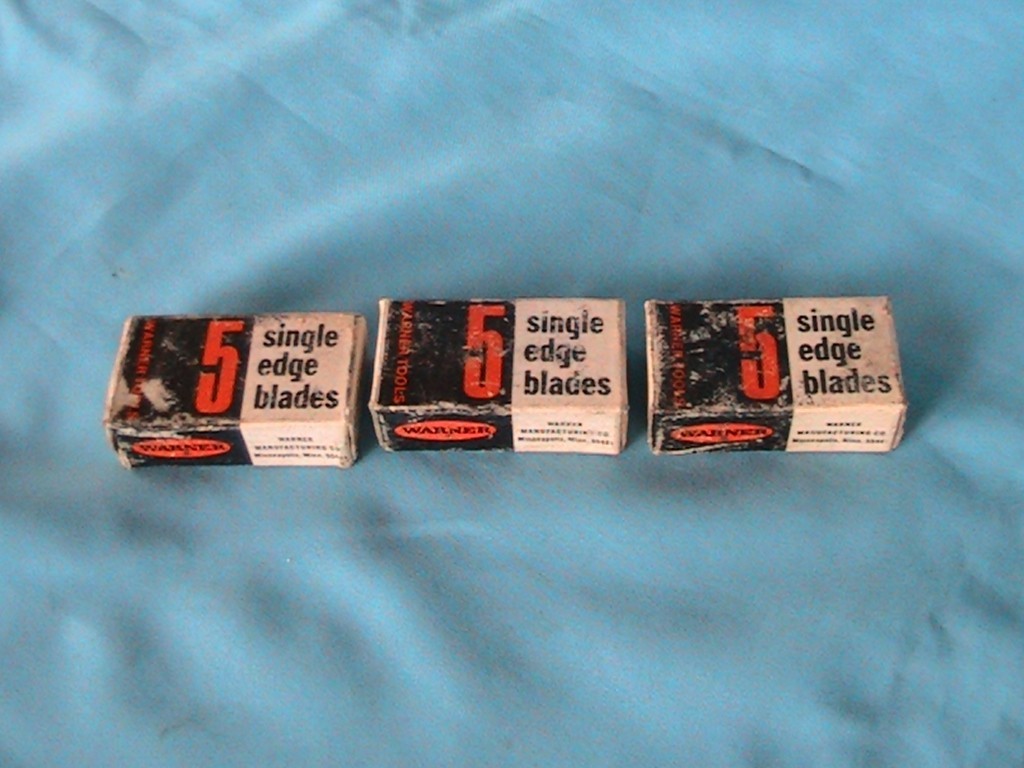 13 NEW WARNER TOOL ACCURACY SINGLE EDGE BLADES #108