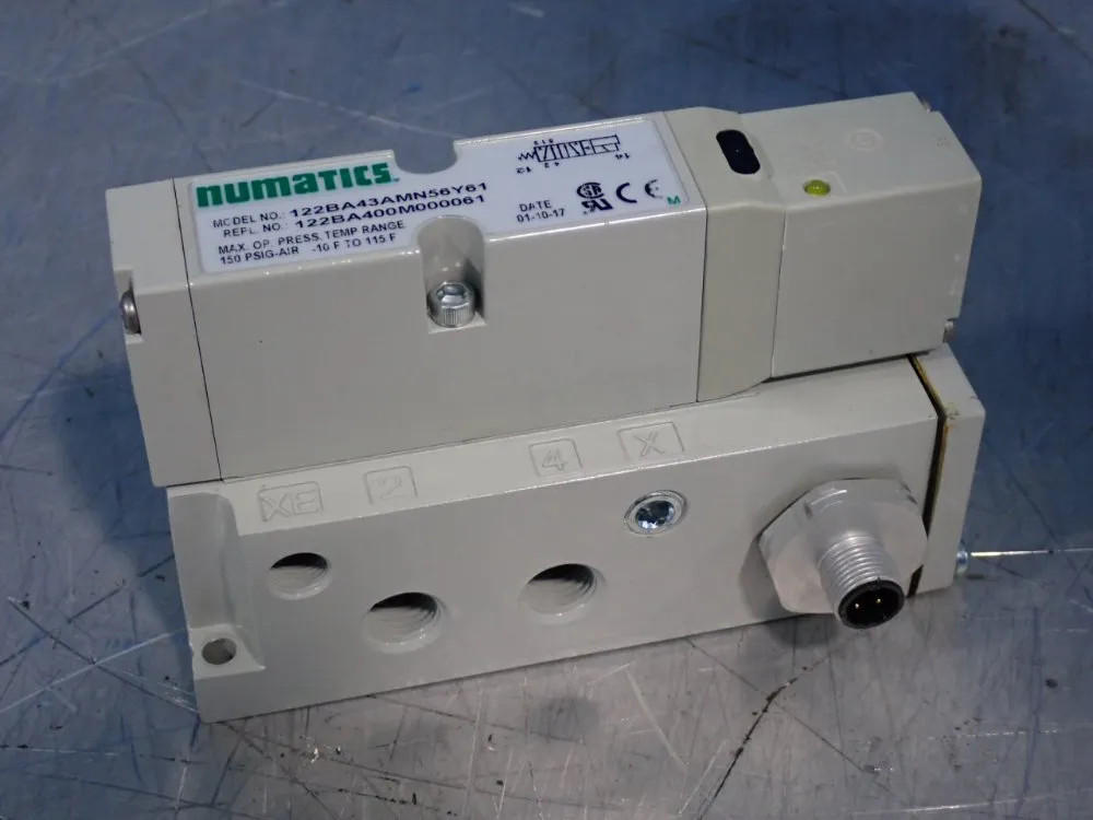 NUMATIC SOLENOID VALVE 122BA43AMN56Y61