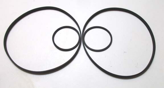 NEW 4 Belts SONY TC-WE605S TC-WR635S TC-WR545 TC-WR590 TC-WR670 With Track #