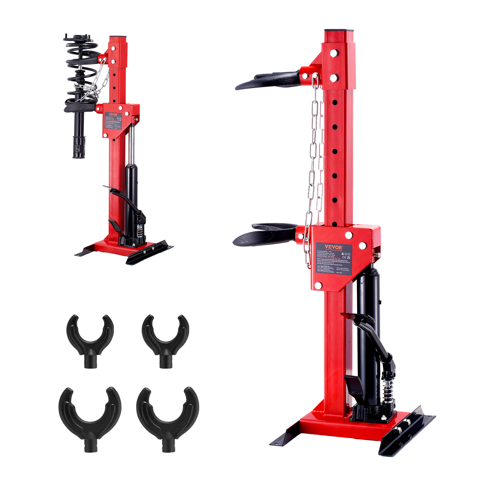 VEVOR Coil Spring Compressor 4.5T Auto Strut Hydraulic Compressor Removing Tool