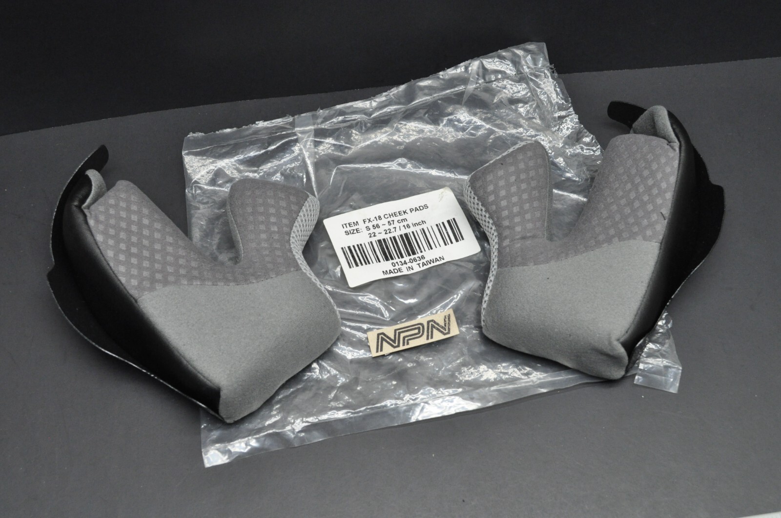 New AFX FX-18 Replacement Cheek Pads 01340636 Size Small