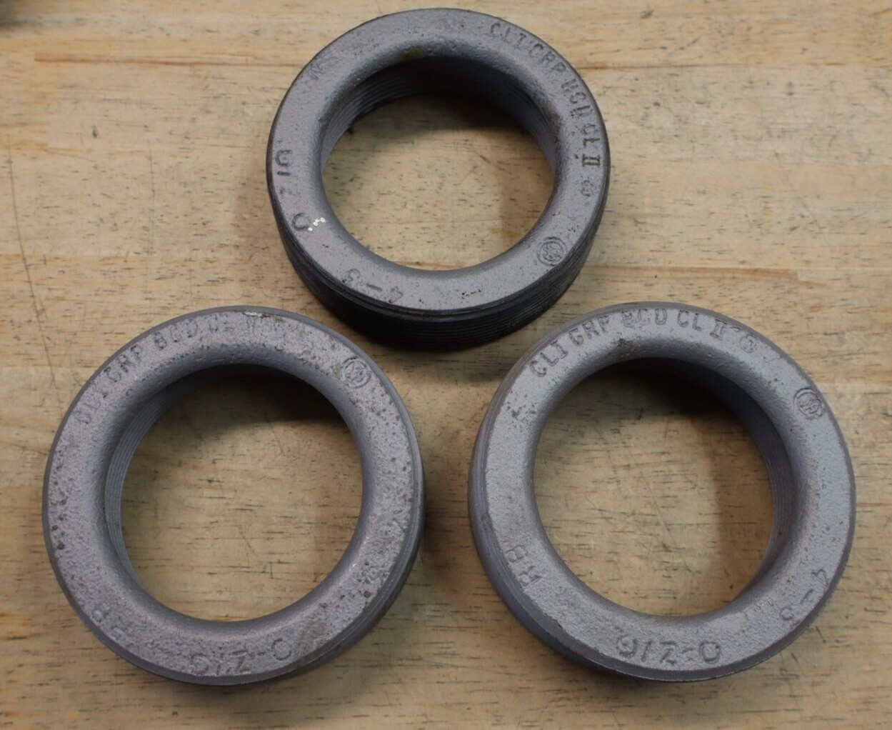 OZ GEDNEY REDUCER 4 X 3 IN Reducing Bushing Ring  LOT OF 3