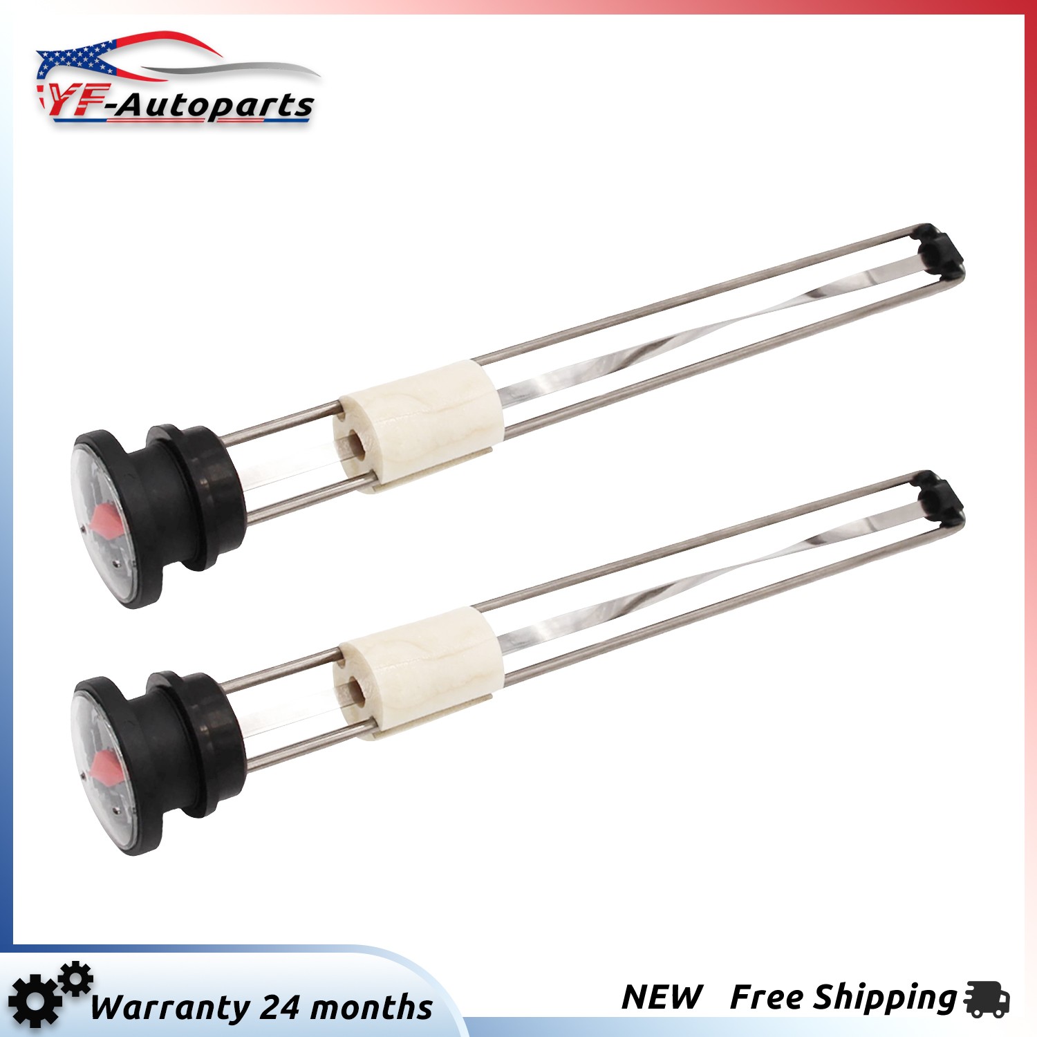 2PCS Fuel Gauge 5022917SM For Cub Cadet 735-0699 Ferris IS2000Z Snapper S200Xt