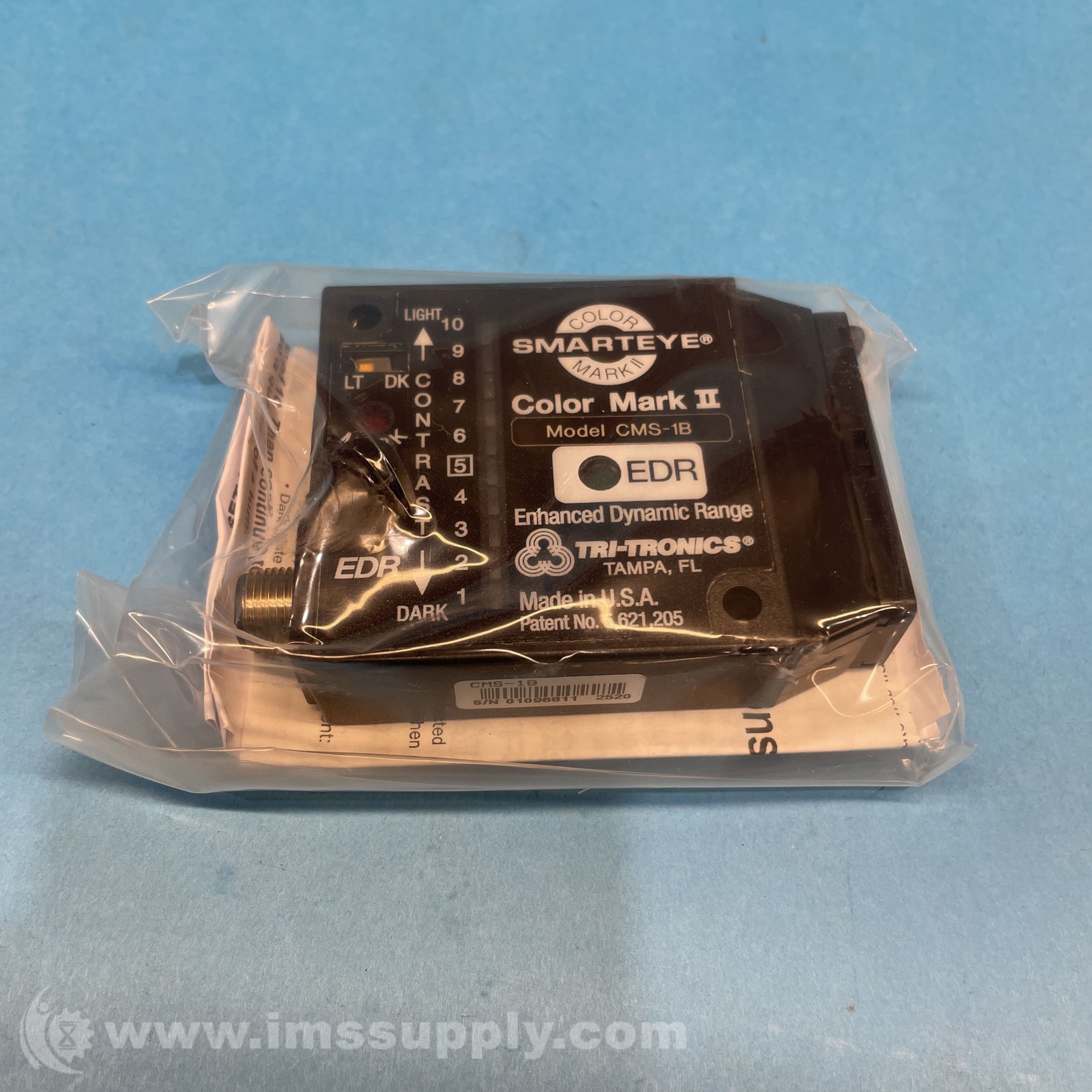 Tri-Tronics CMS-1BF1 Fiber Optic Registration Mark Sensor FNOB