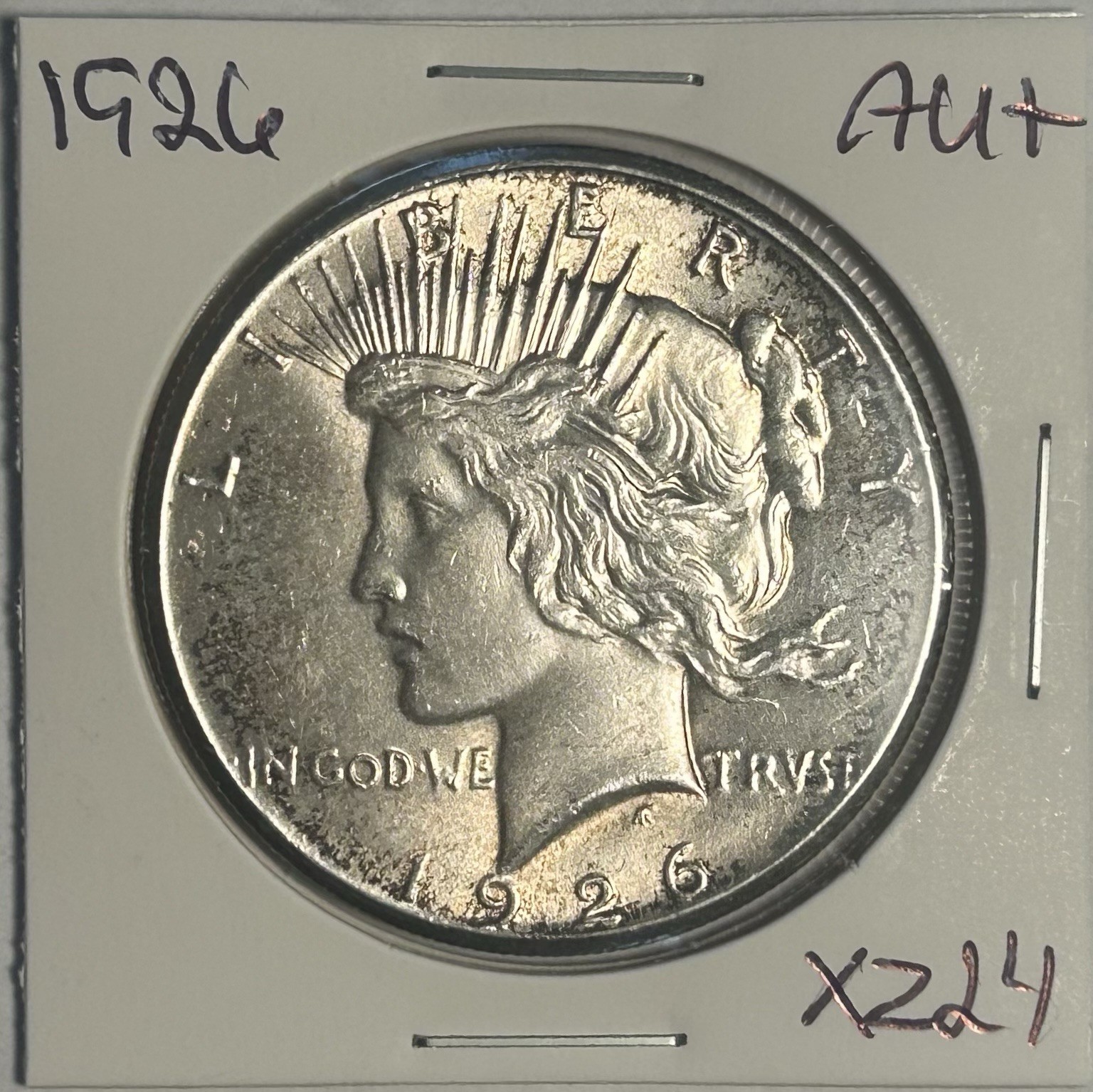 1926 Peace Silver $1 Dollar Coin
