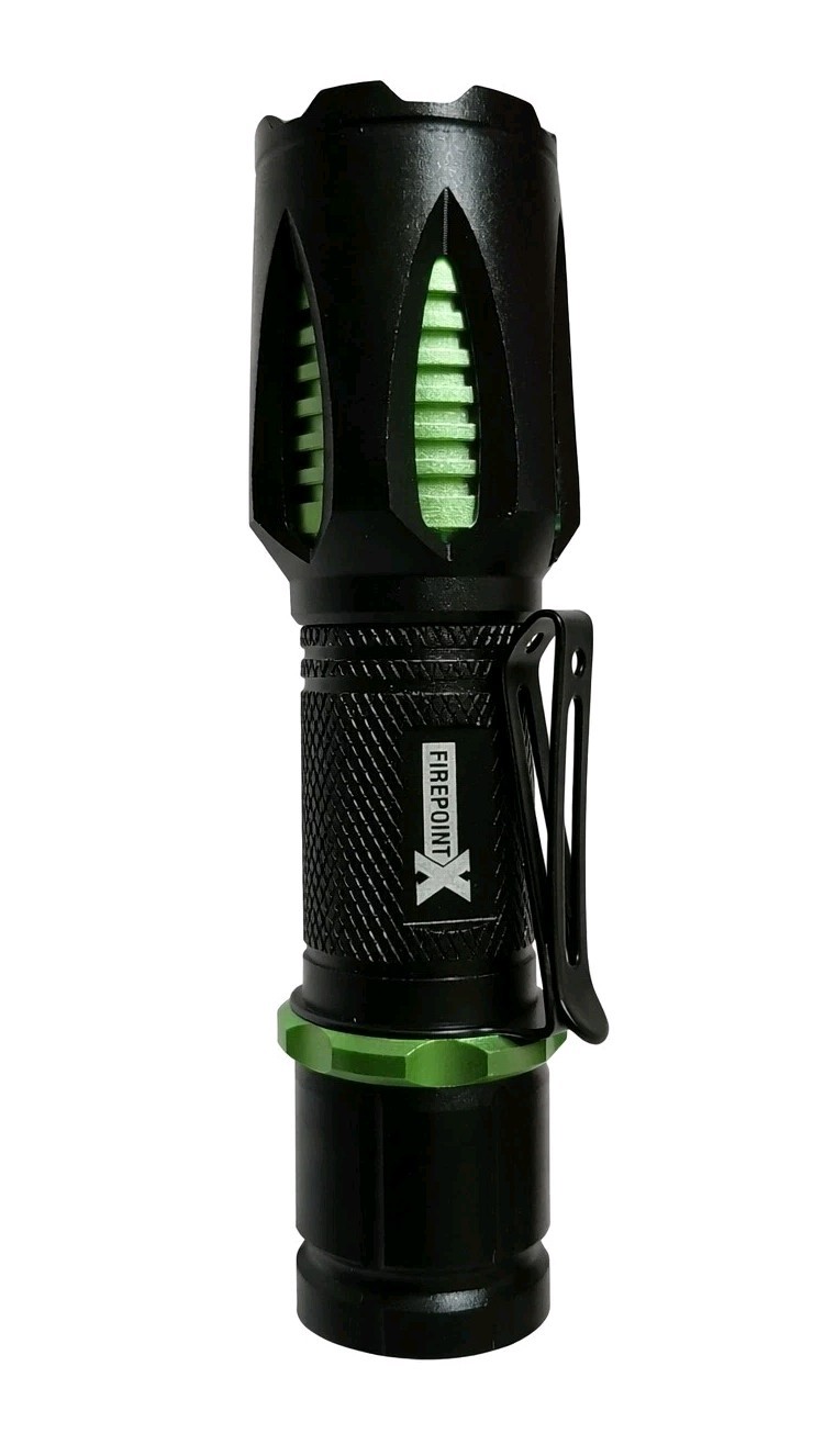 🔦 ⭐ Firepoint X Rechargeable LED Flashlight USB Li-Ion Tactical Bright