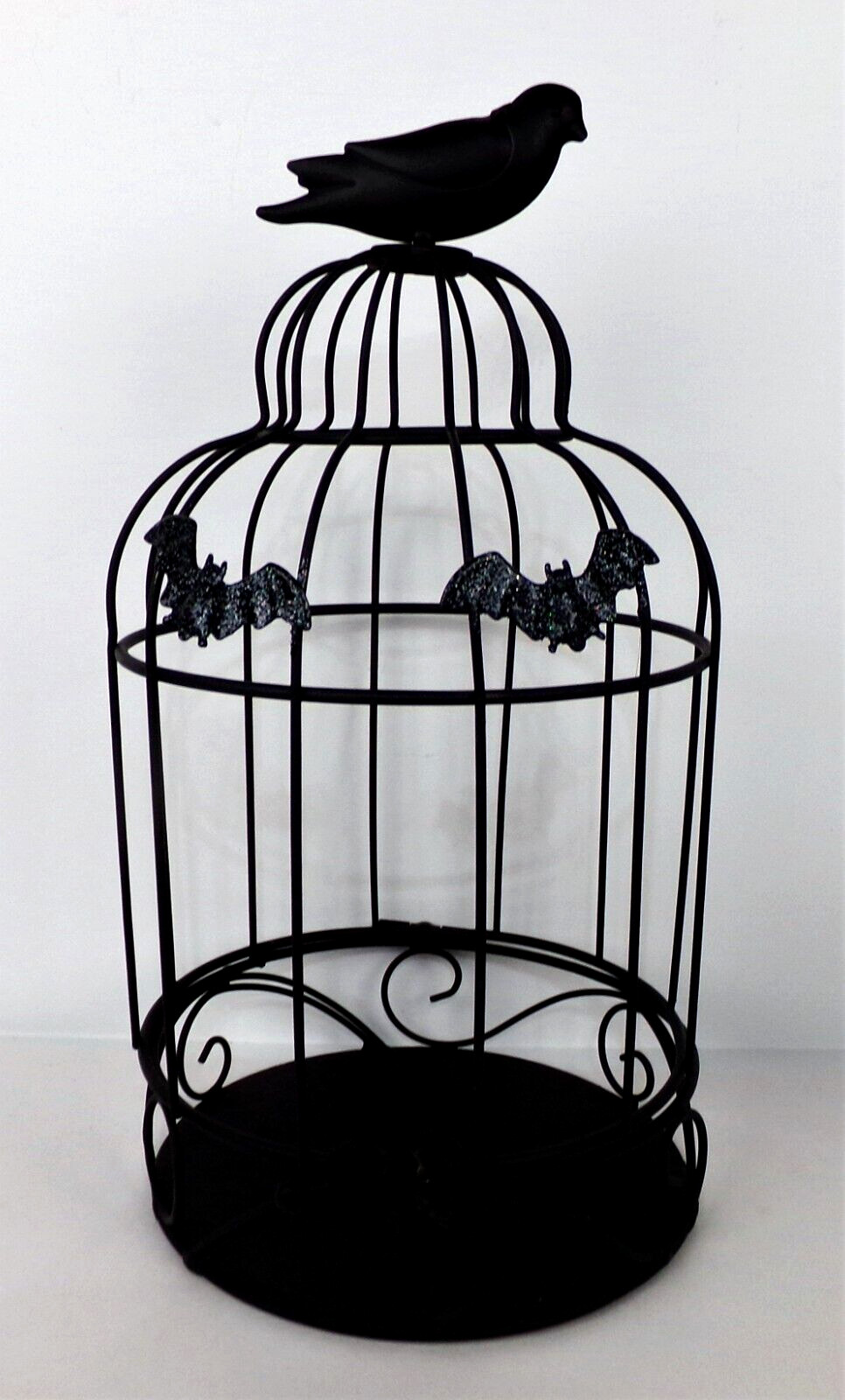 Halloween Skeleton Bird in Cage