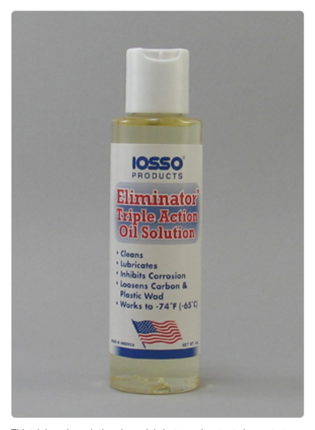 Iosso Super Triple Action Oil Works on Anything Shooting Fishing! FREE SHIPPING