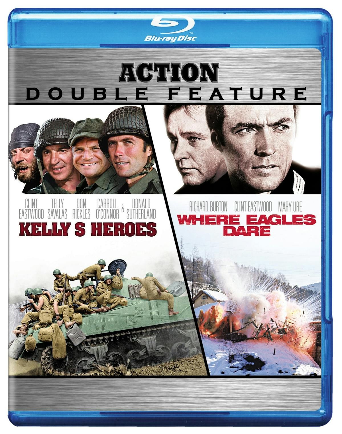 Kelly's Heroes / Where Eagles Dare Blu-ray NEW