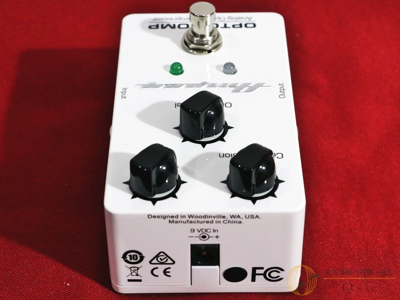 Ampeg Opto Comp Analog Optical Bass Compressor Slow Attack Used