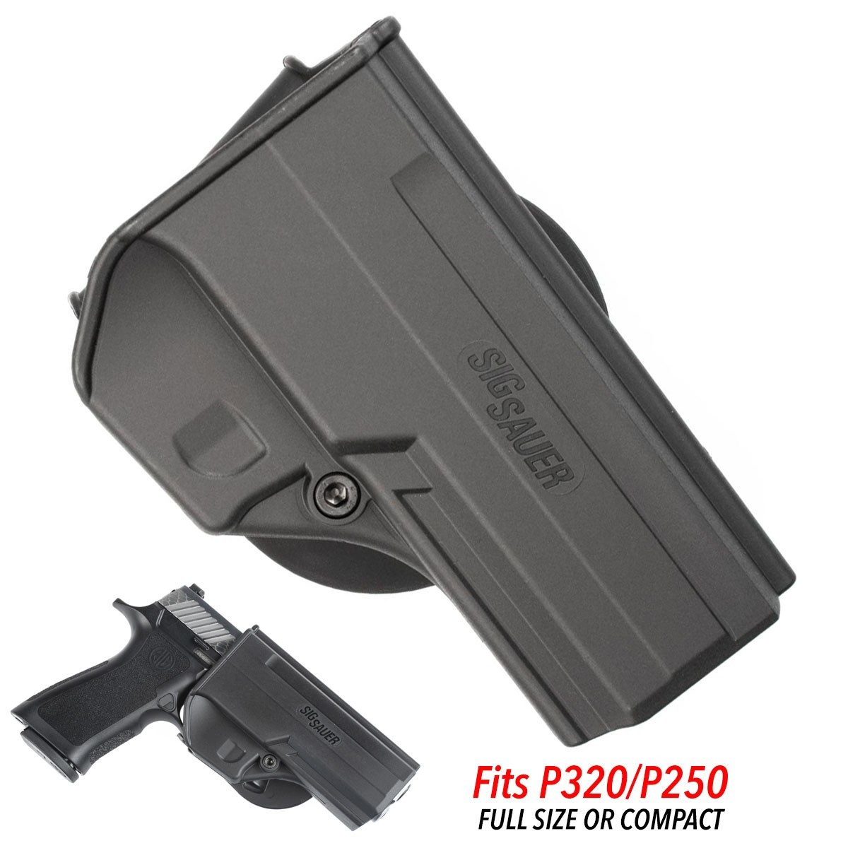 Sig Sauer P320 P250 Full/Compact Paddle Holster OWB