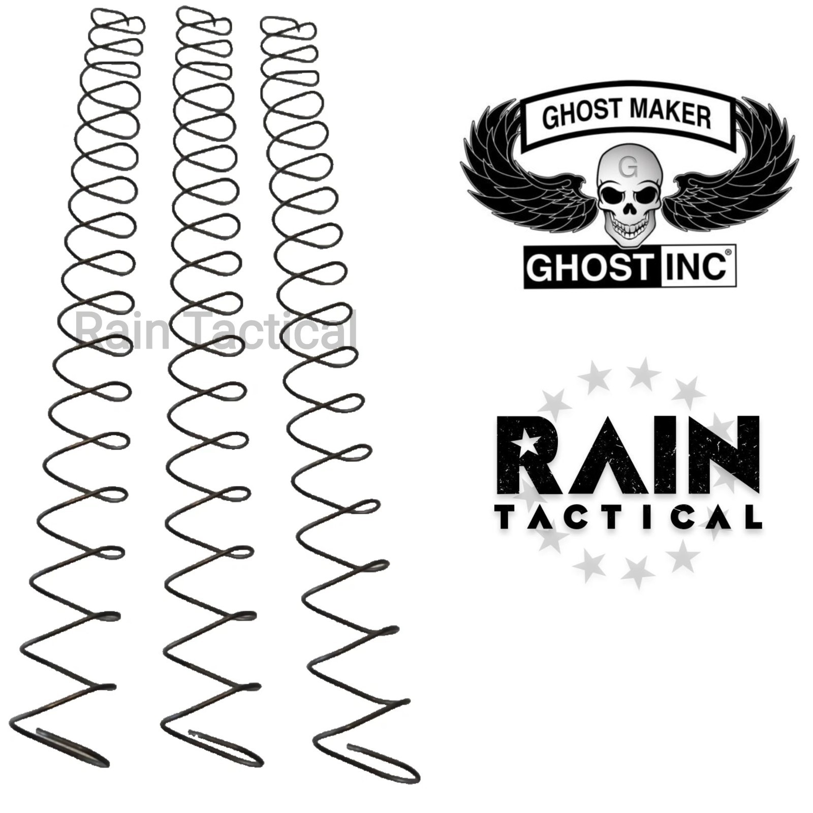 3 GHOST +10% Extra Power Springs For 9mm GLOCK Magazine 33 31 Ct