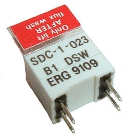 SDC-1-023 ERG COMPONENTS DIL CHANGEOVER SWITCHES SPDT 1POS