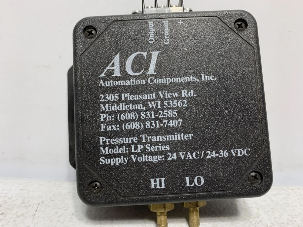 ACI LP Series Pressure Transmitter 24VAC/24-36VDC
