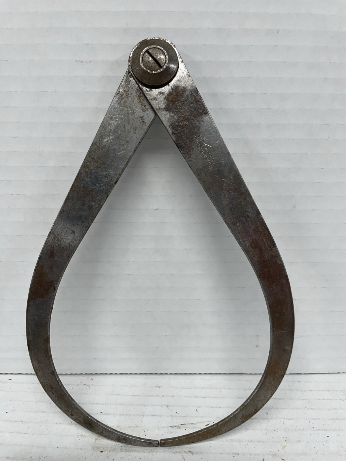Vintage 6" Union Tool Co. Firm Joint Outside Caliper Orange, MA, USA