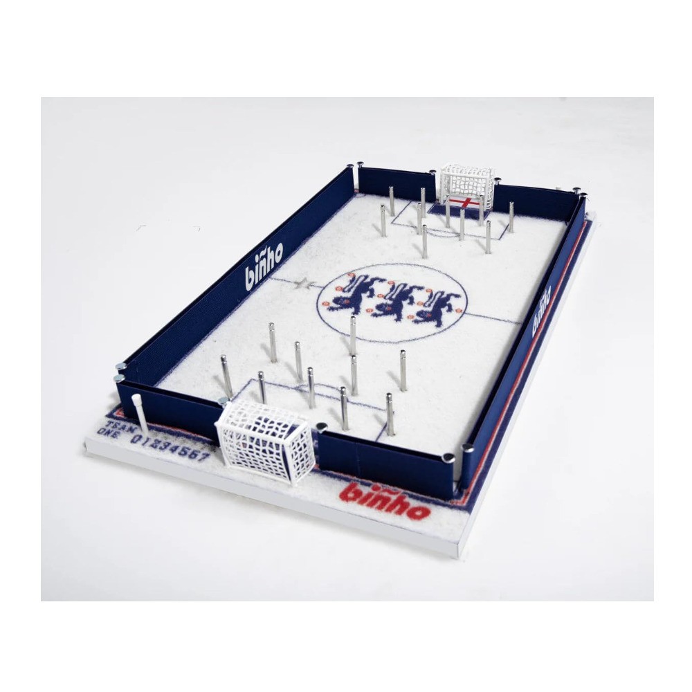 Binho Classic: England Edition 2 Player Tabletop Pinball Soccer Game