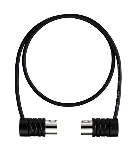 Free The Tone CM-3510 50cm MIDI Cable with 360° Rotatable Compact L-Shaped Plug