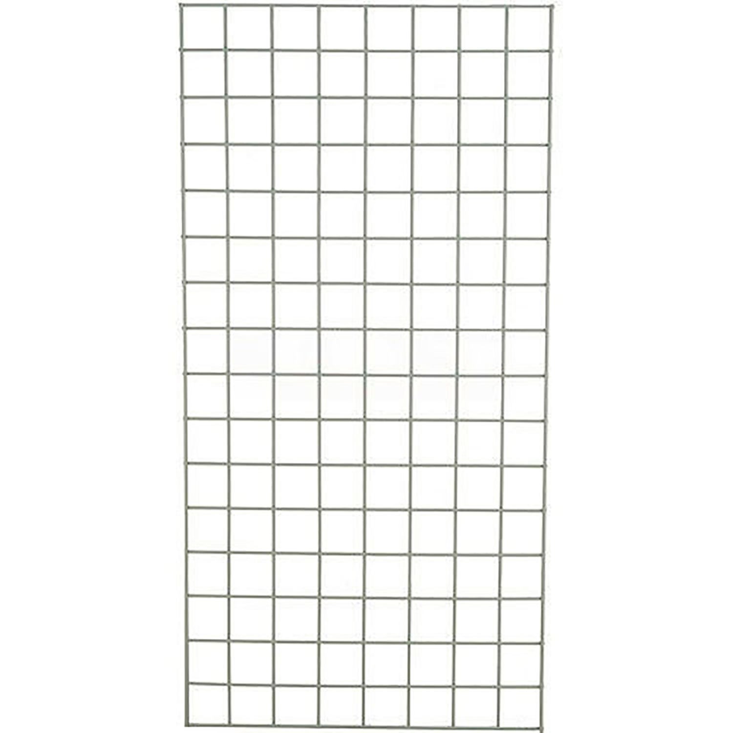 Global Industrial Wire Grid Panel 60" x 48" Poly-Green