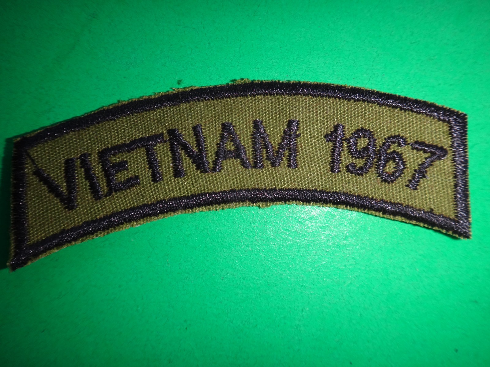 VIETNAM Year 1967 Subdued Arc Patch From Vietnam War Era
