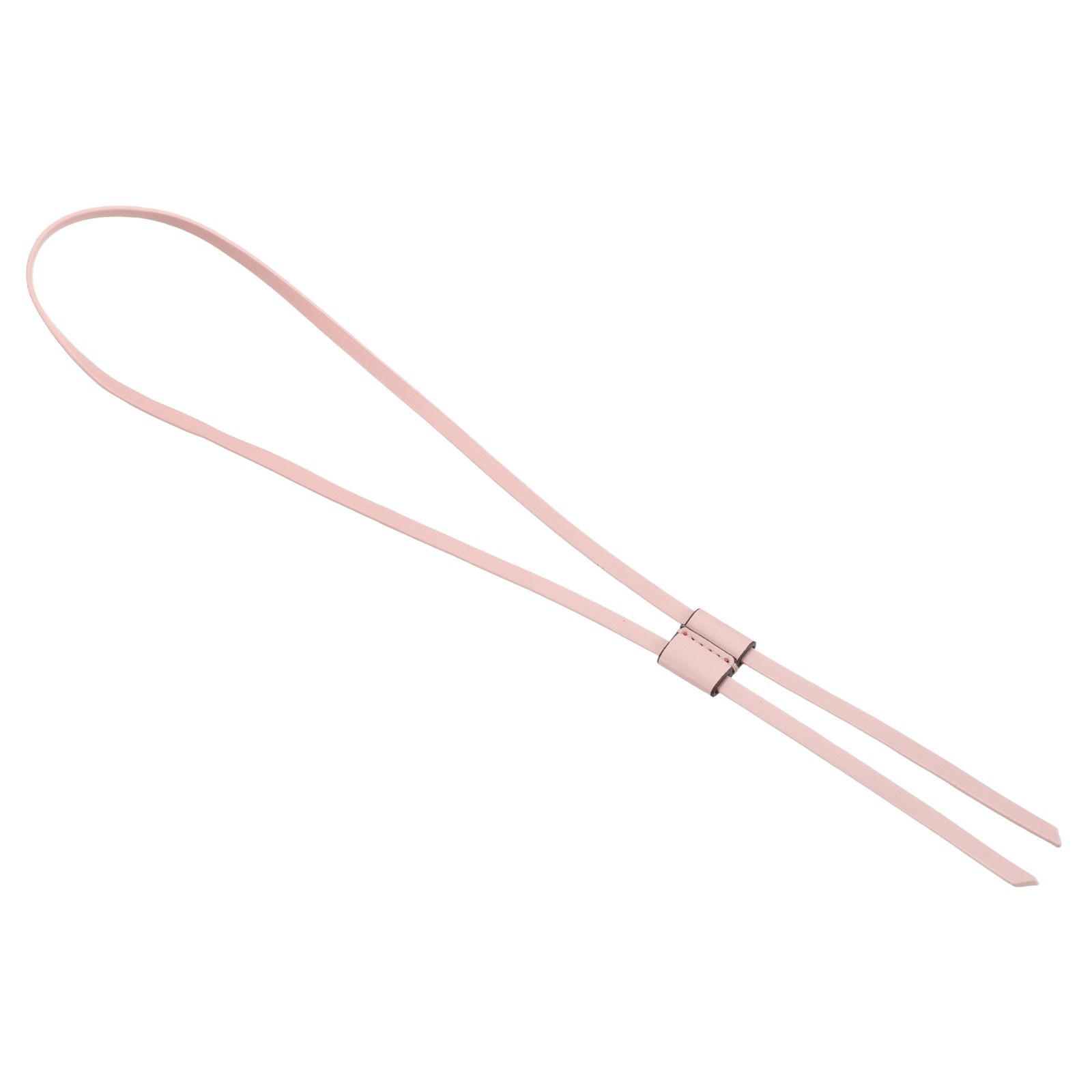 PU Leather Drawstring, 37.8 Inch Pull String Purse Strap Replacement, Pink