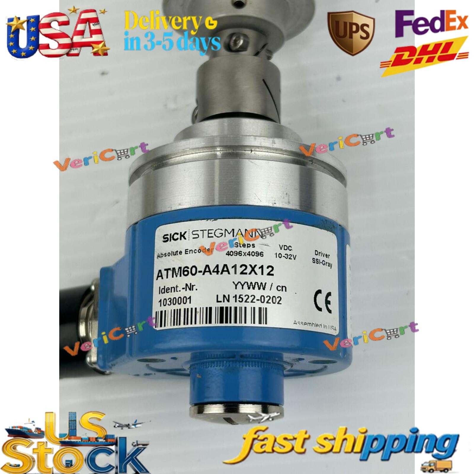 NEW SICK Stegmann ATM60-A4A12X12 Absolute Encoder 1030001