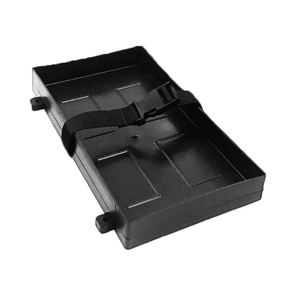 VMAXTanks Tray Marine Grade Plastic Battery Mounting Tray for Boats with Strap