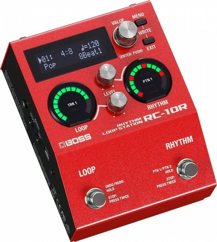 BOSS RC-10R Rhythm Loop Station Looper Guitar Effects Pedal