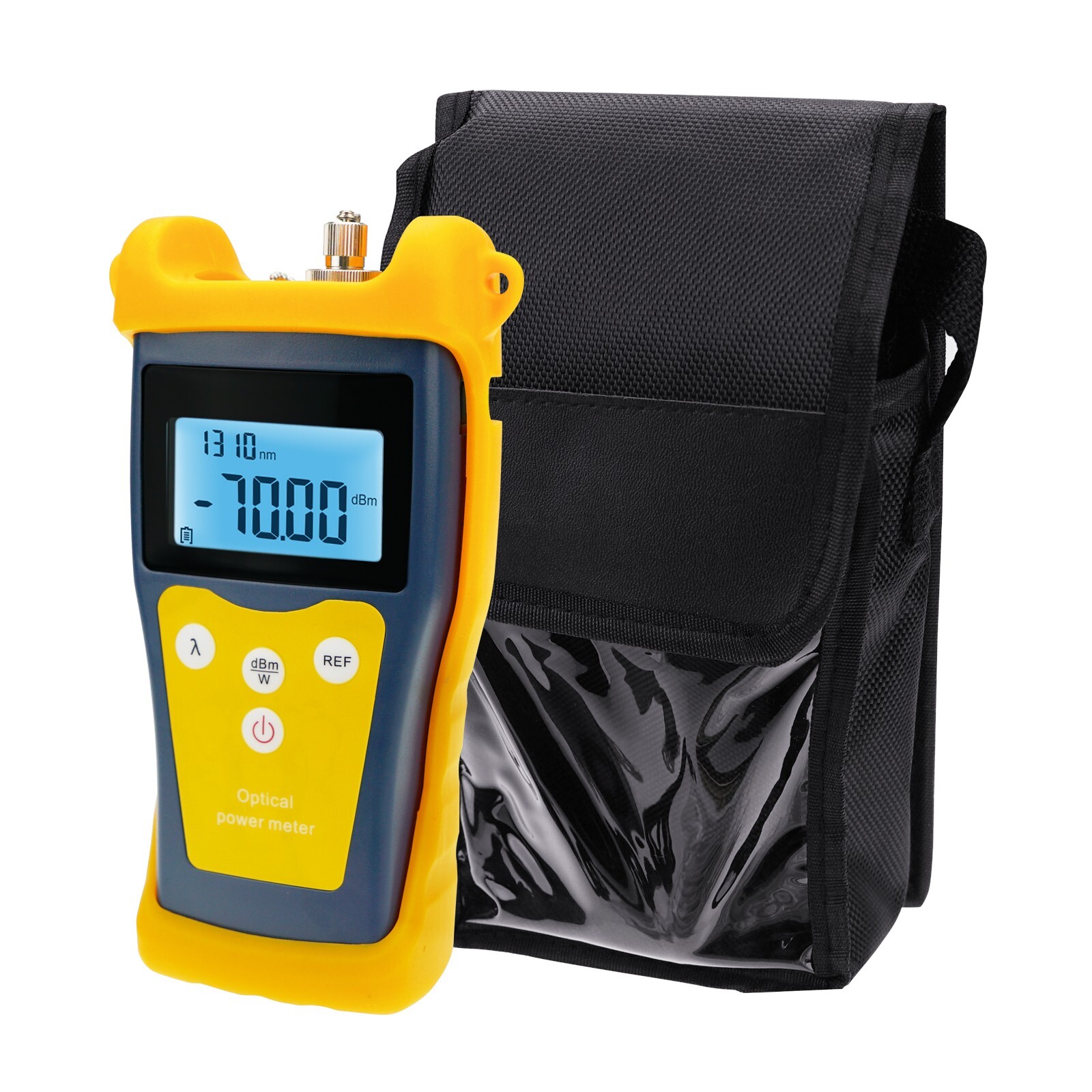 Fiber Optic -50 ~ +26 dBm Power Meter Tester Fault locator FC SC ST LC CATV CCTV
