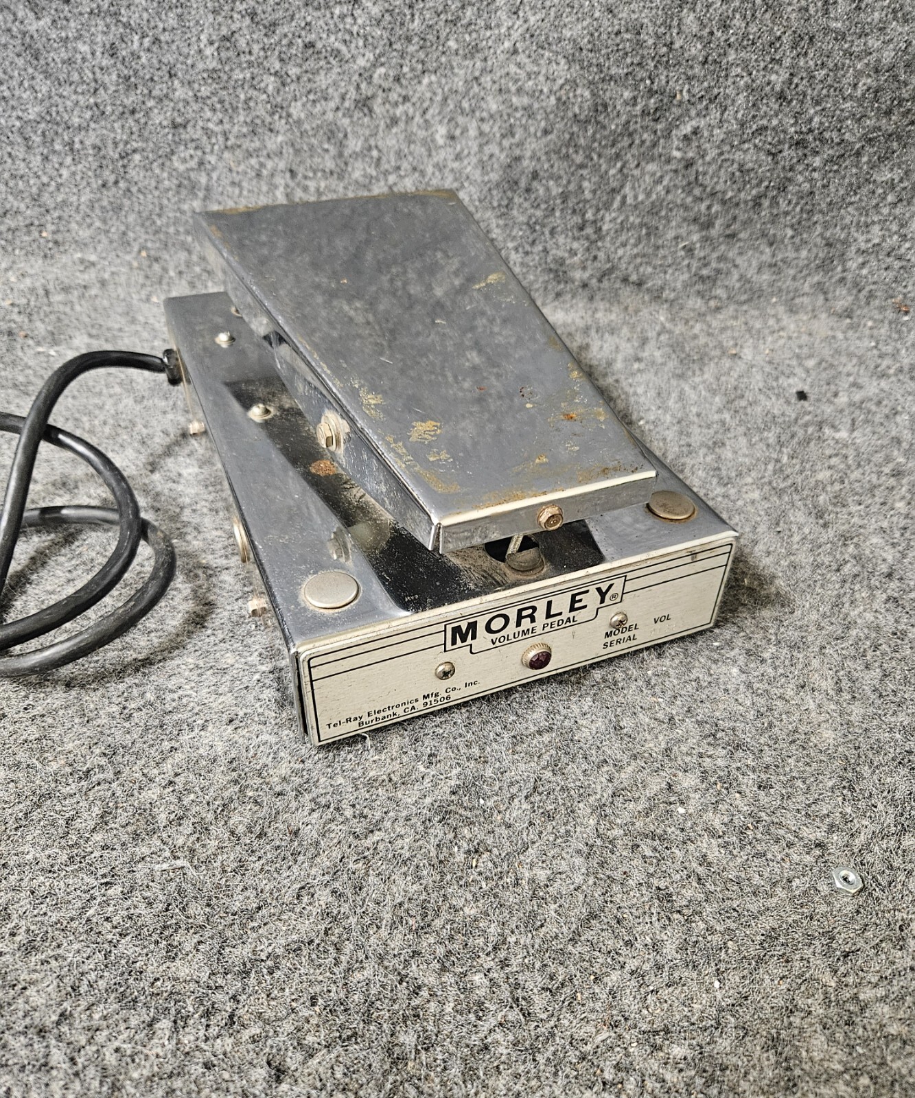Morley Guitar Wah Volume Pedal Tel Ray Electronics