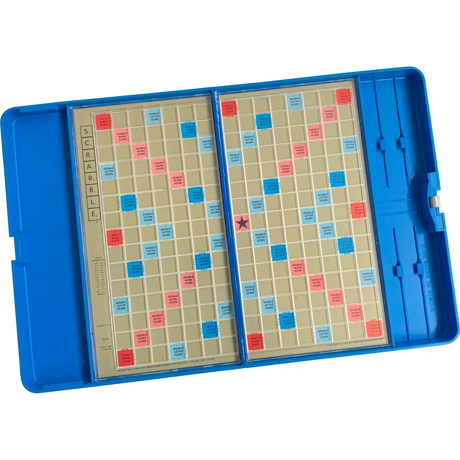 Replacement (individual) Letter Tile, Scrabble Vintage Travel, Selchow & Richter