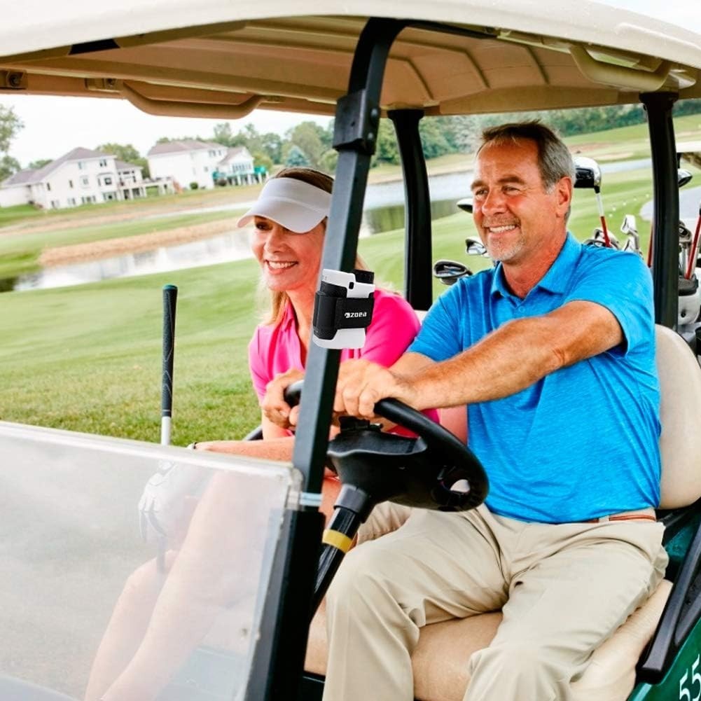 Universal Magnetic Rangefinder Mount for Golf Carts - Compatible & Adjustable