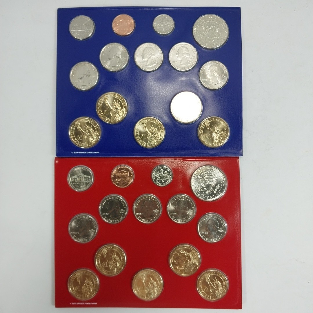2012 P&D UNCIRCULATED US MINT 28 COINS (U12) W/ ATB, NA & PRES COINS U12