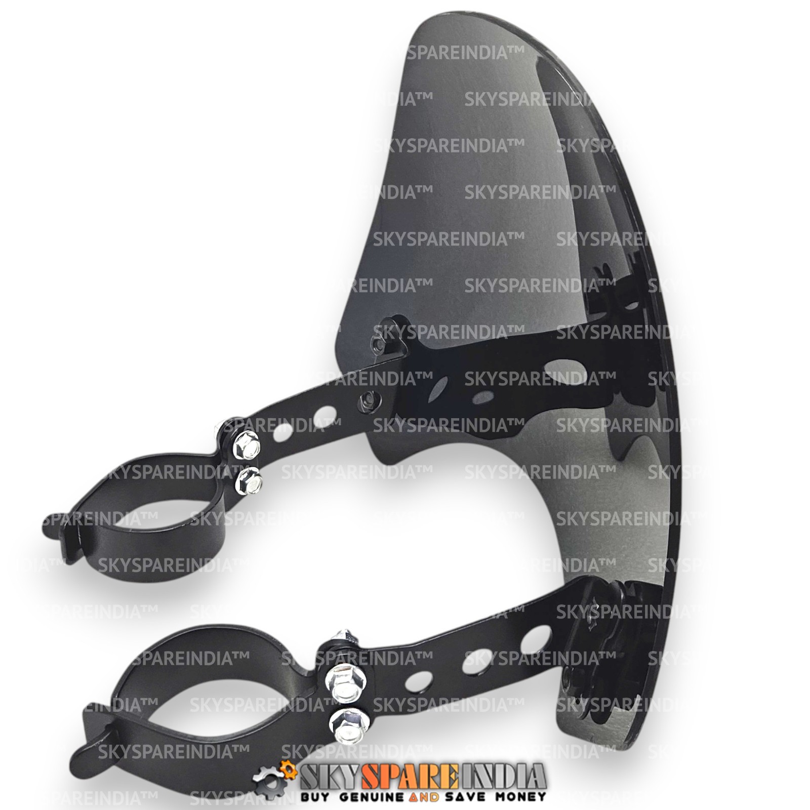 Tinted Fly Screen Compatible With Royal Enfield New Hunter 350 2025 Models