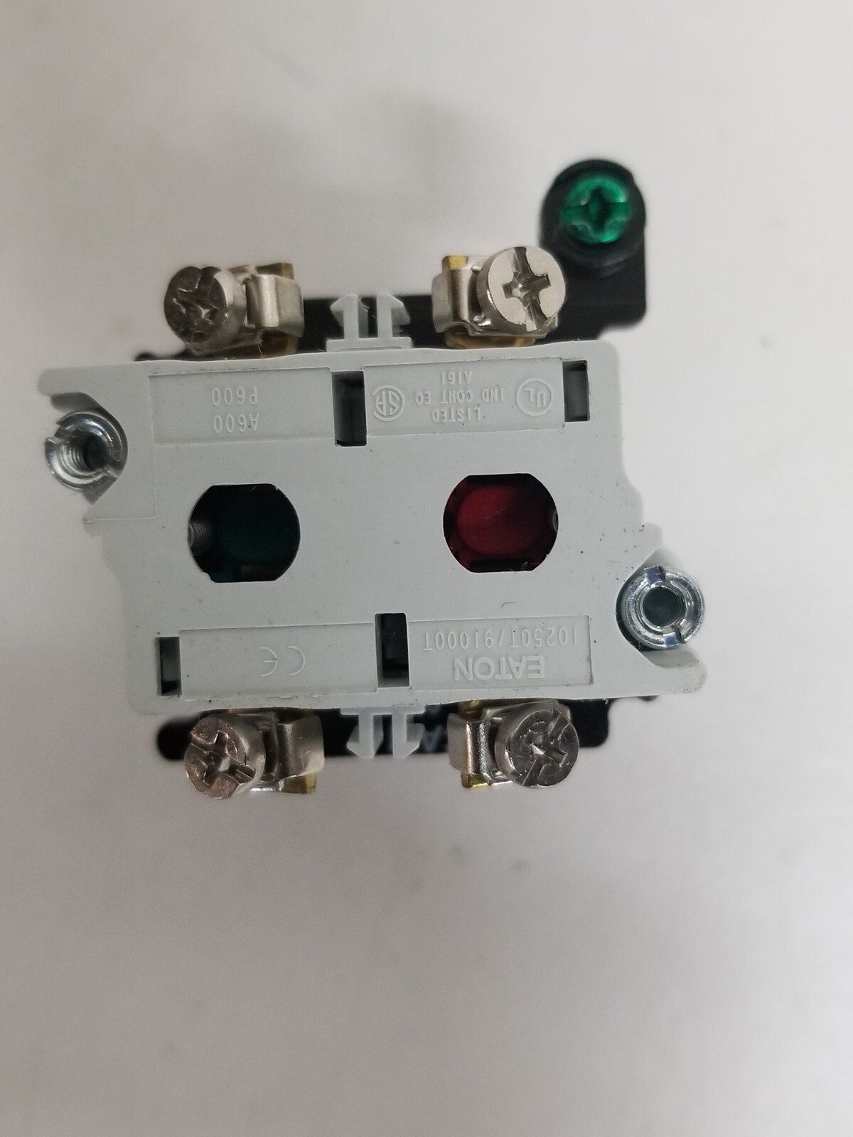 Eaton E34VFBK1-X1 Selector Switch 1NO 1NC 2 Position