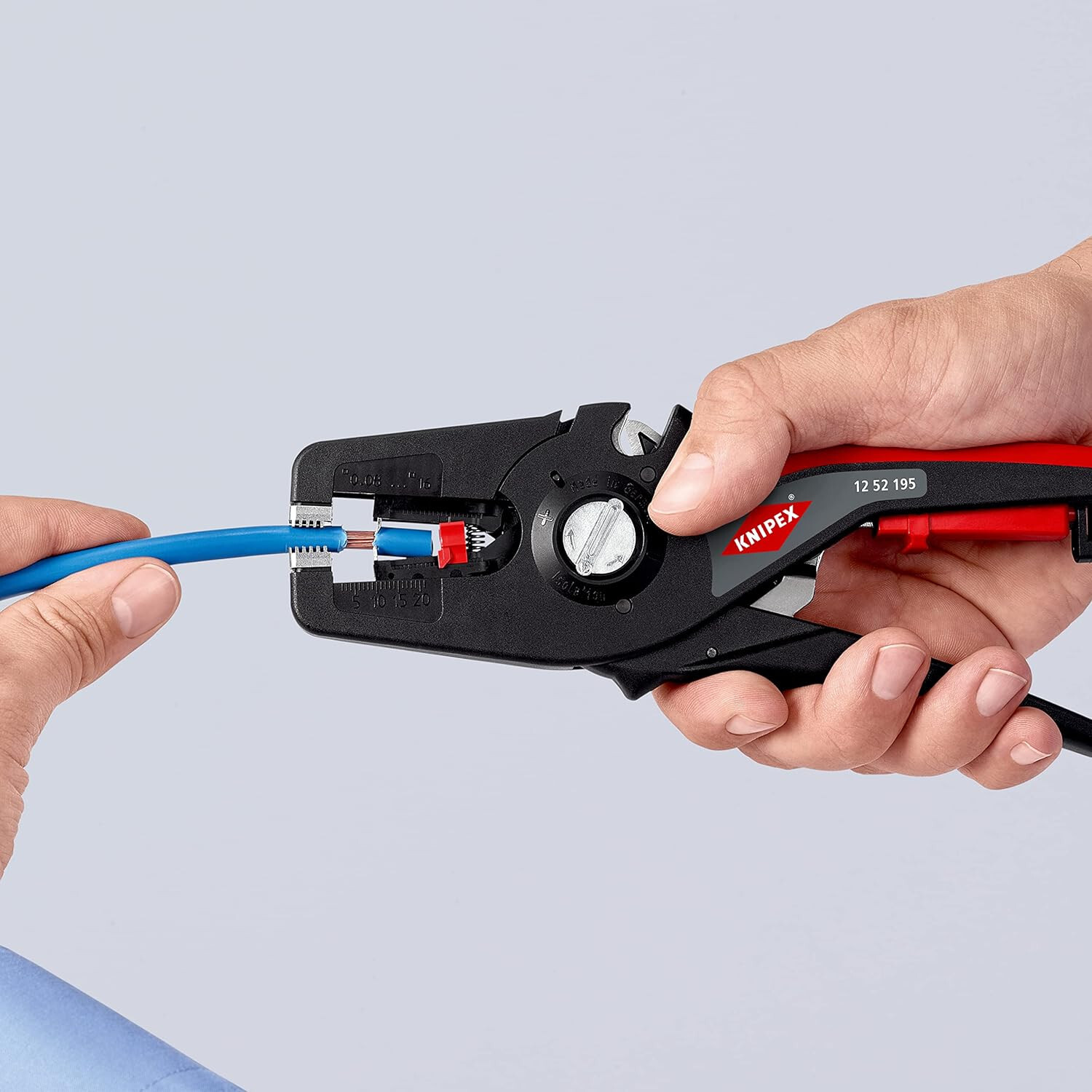 Knipex PreciStrip16 Wire Cable Stripper & Cutter 12 52 195