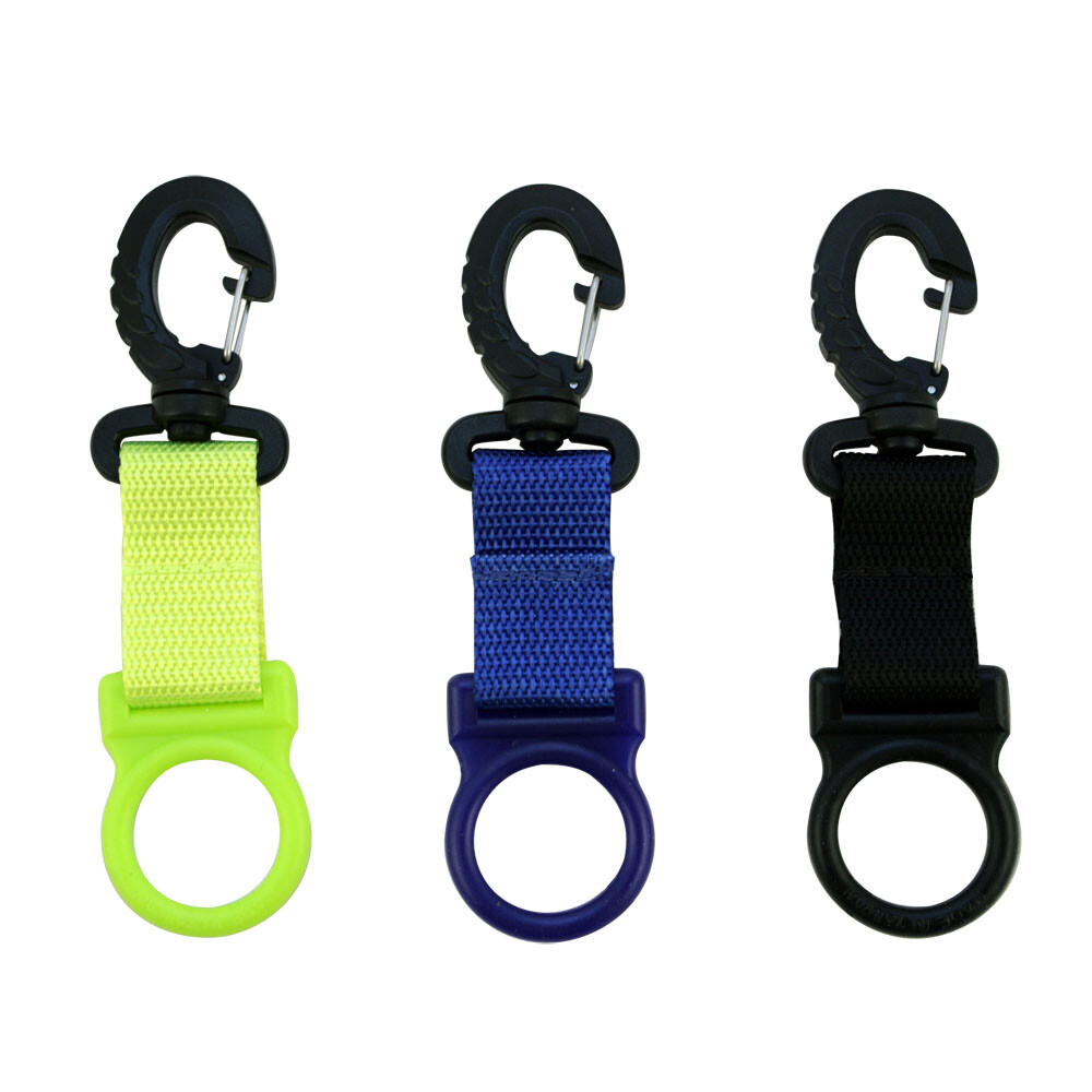 Scuba Dive Regulator Octopus Octo Mouthpiece Holder Retainer with Webbing & Clip