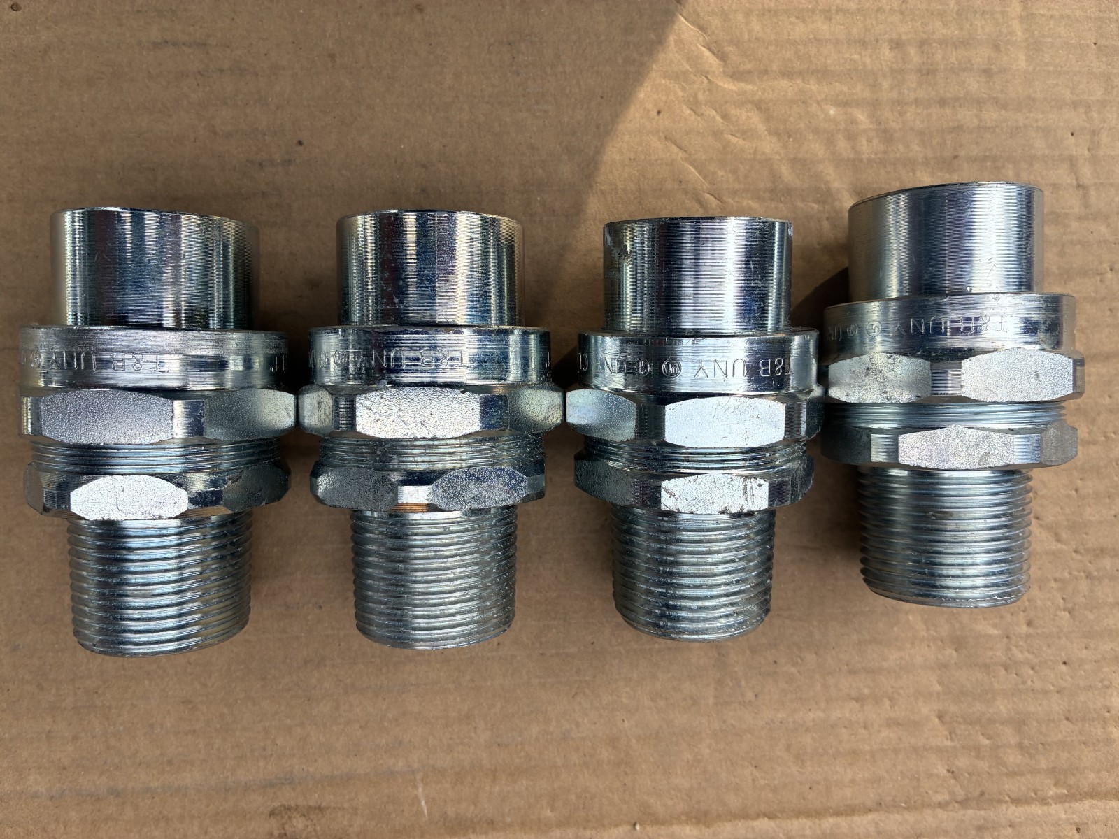 T & B    1" UNY Hazardous Location Union    Quantity of 4