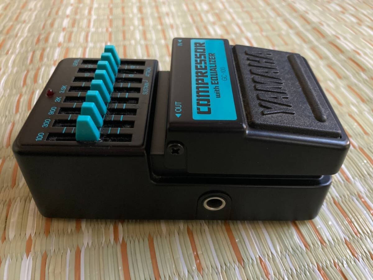 Yamaha GC-100 Compressor with Equalizer Vintage Analog Guitar Effect