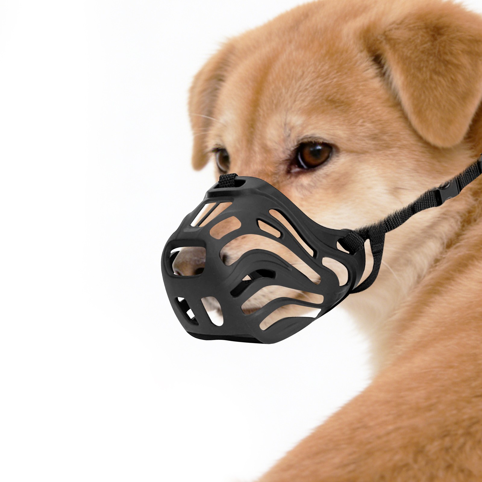 Dog Muzzle, Soft Breathable Dog Muzzle, Dog Muzzle Preventing Chewing and Biting