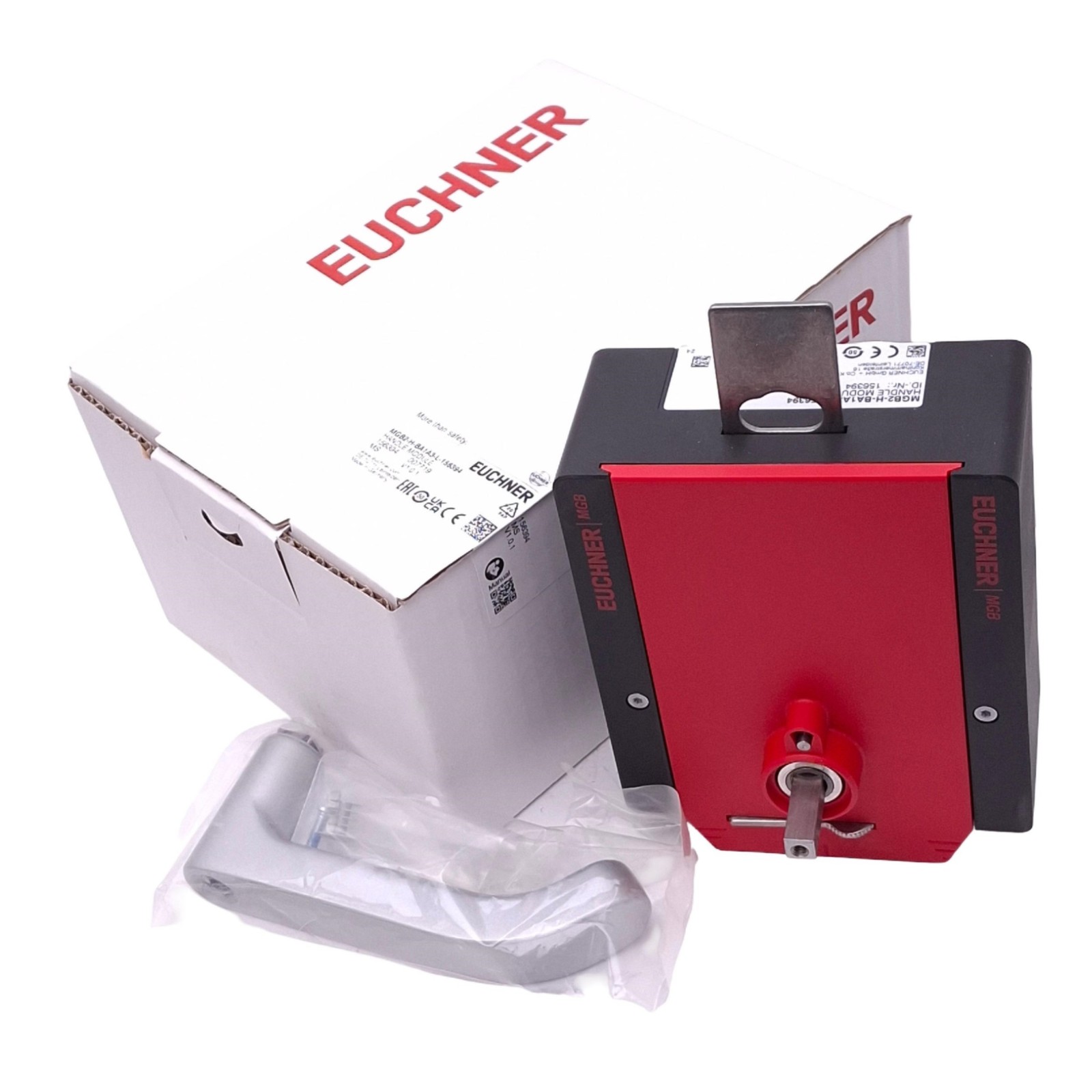 Euchner MGB2-H-BA1A3-L-156394 Multifunctional Gate Box Handle Module, 2000N Max