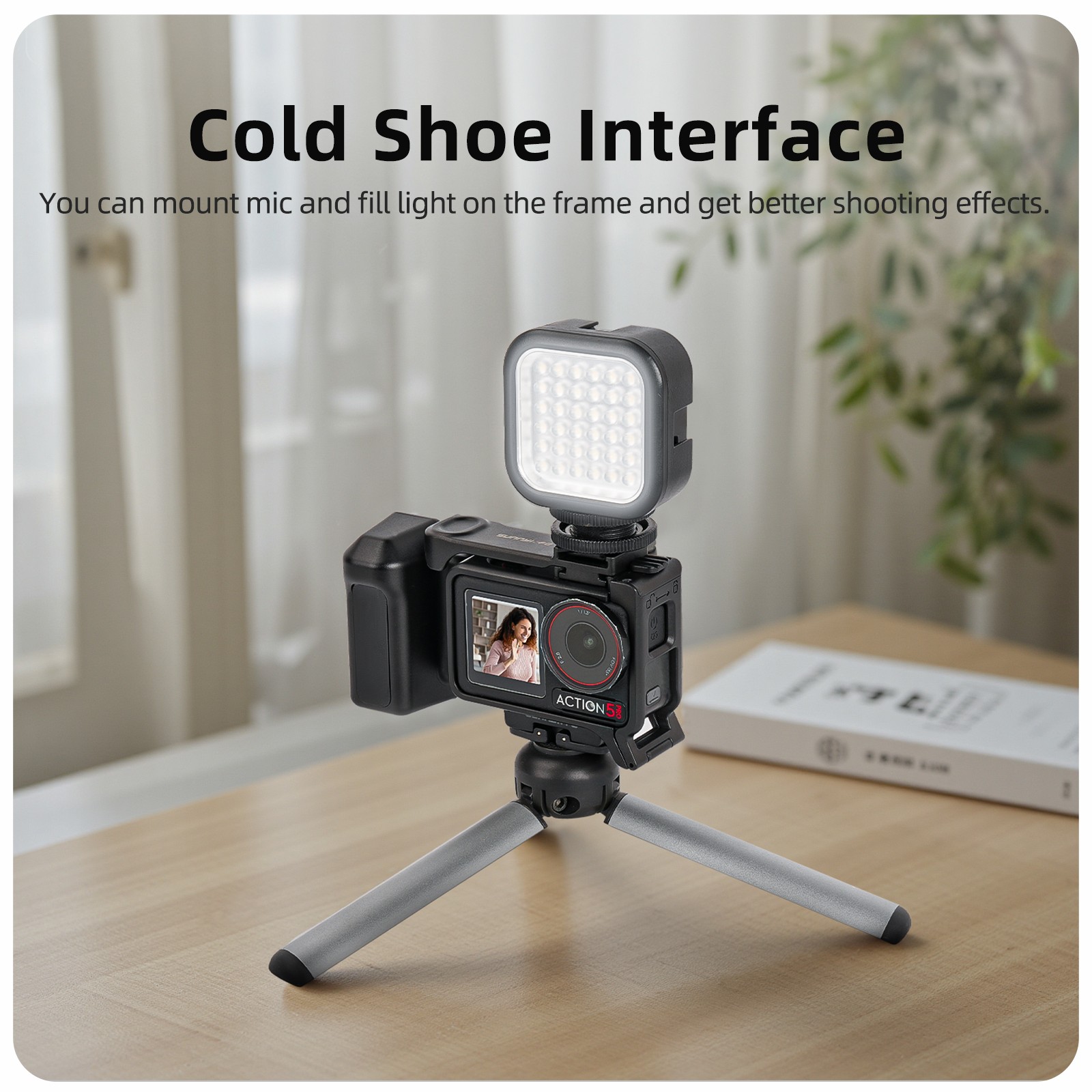 US Handheld Case Protective Cover Hand Grip For DJI OSMO ACTION 5 Pro/4/3 Camera