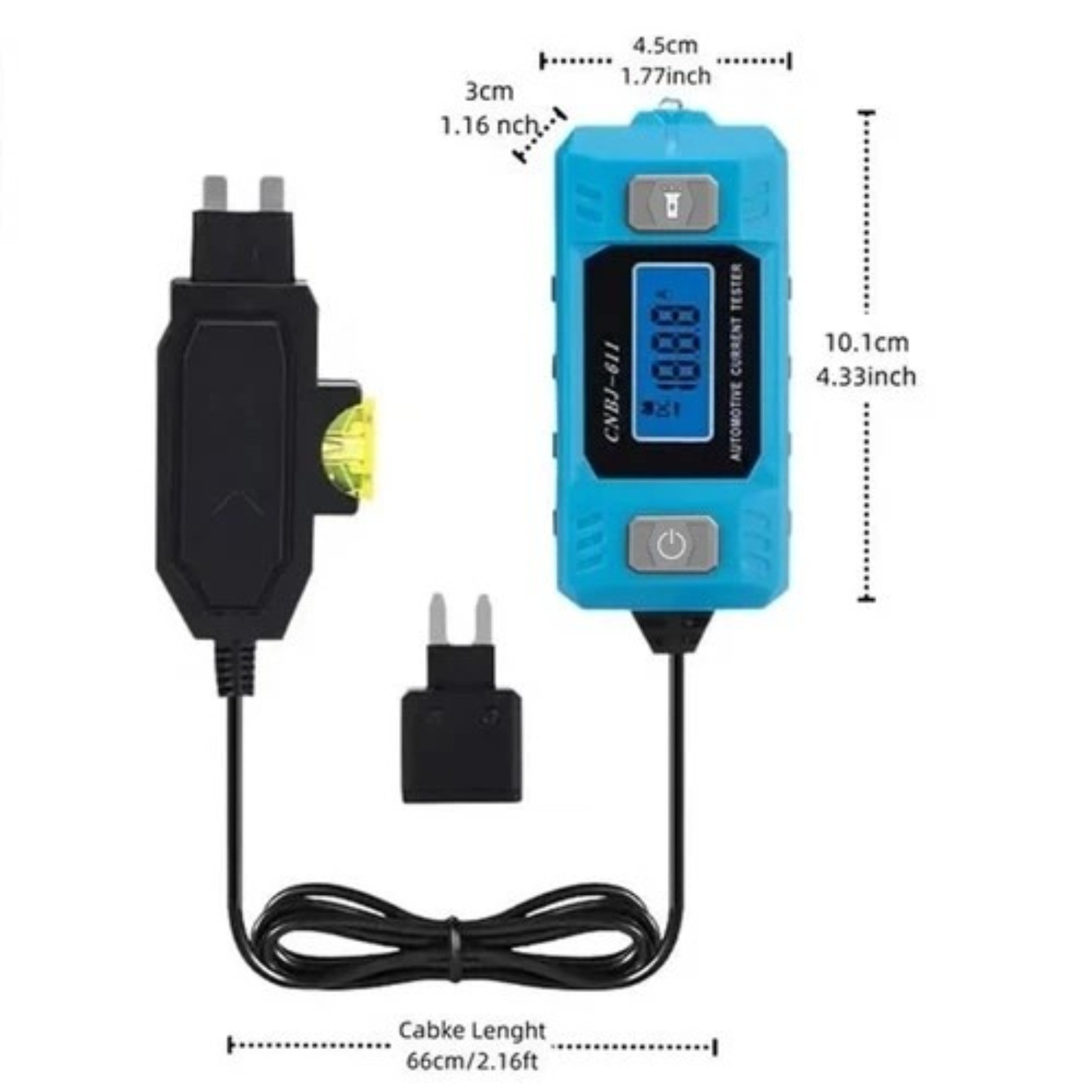 Car Circuit Fault Finder Automotive Current Tester Fuse Repair Leakage Detector