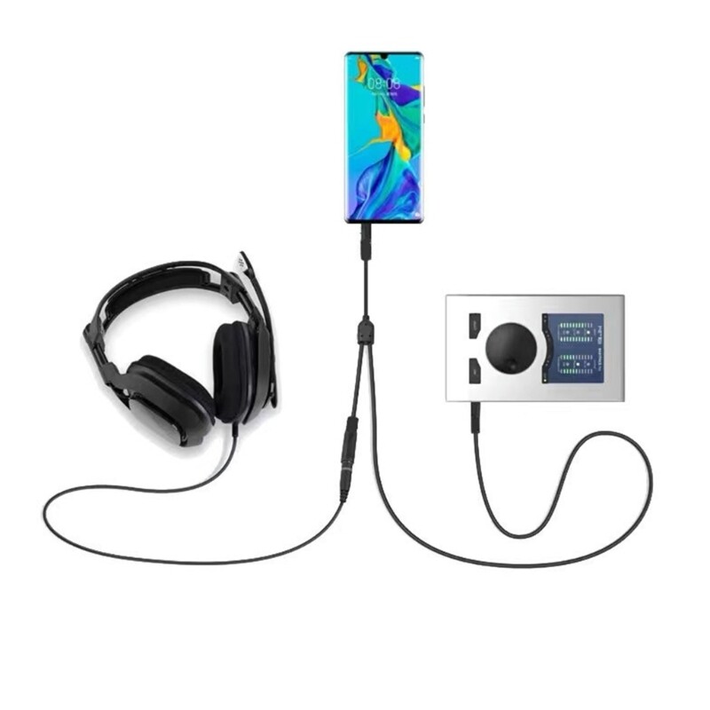 Enhances Game Chat Cable Chat Link Cable for Gaming Consoles Controllers