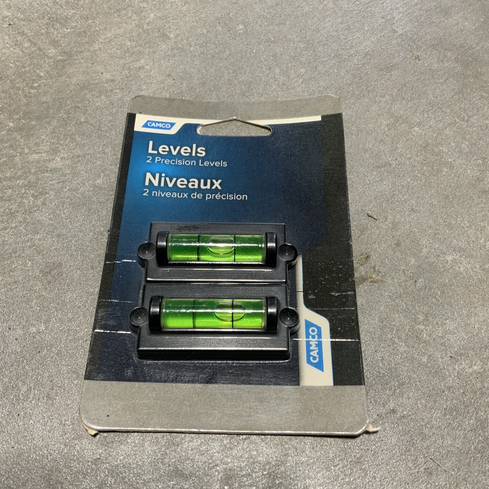 Johnson Post and Pipe Level with Acrylic Vials And Two Small RV Levels