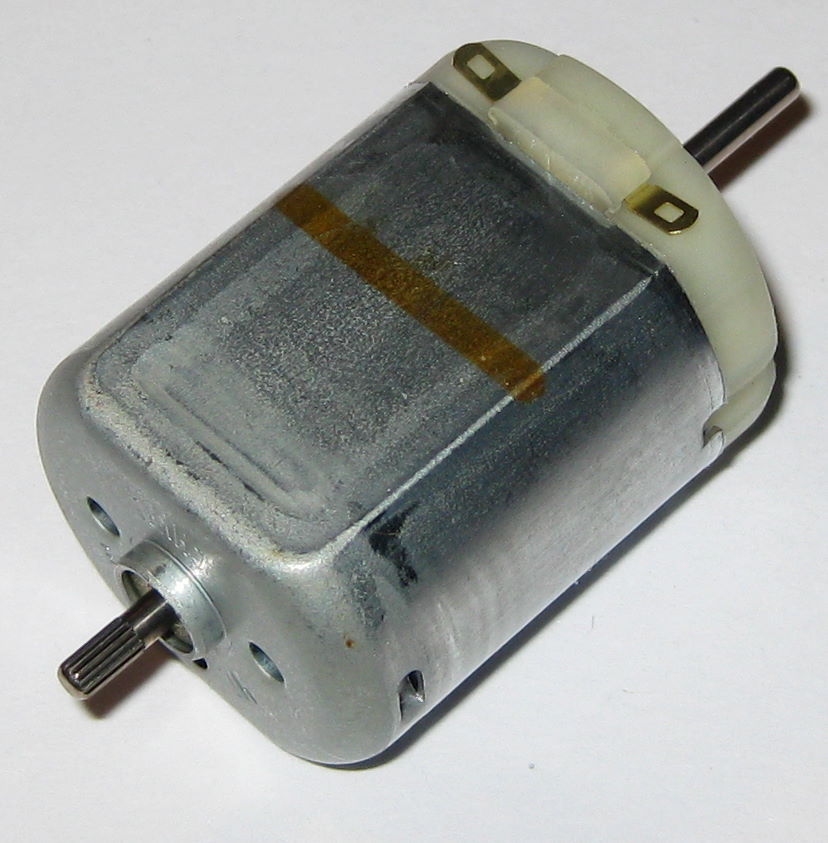 Mabuchi FC-280SA Motor - 4.5 V DC Dual 2mm Diameter Shaft - Small Hobby Motor